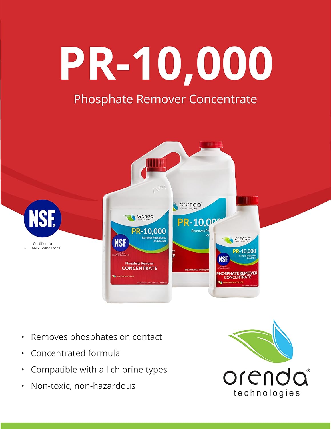 Orenda's Phosphate Remover (1 Gallon)